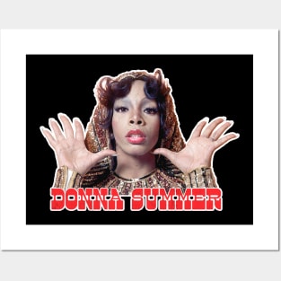 Donna Summer / Retro Style Fan Art Design Posters and Art